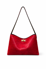 Viranico | Gema Suede Shoulder Bag