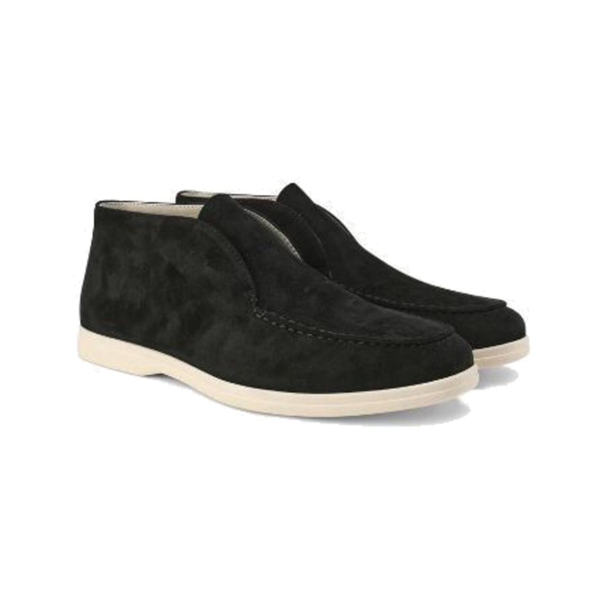 Mens High-Top Suede Loafers | Viranico